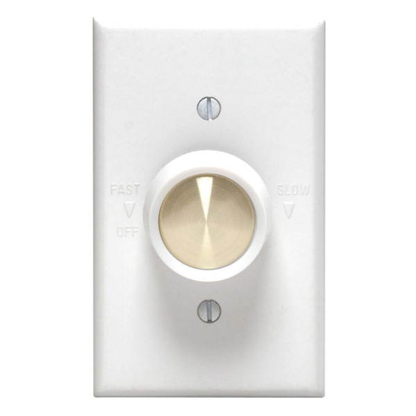 Leviton Rotry Fan Contrl5Amp Wht 06616-00W